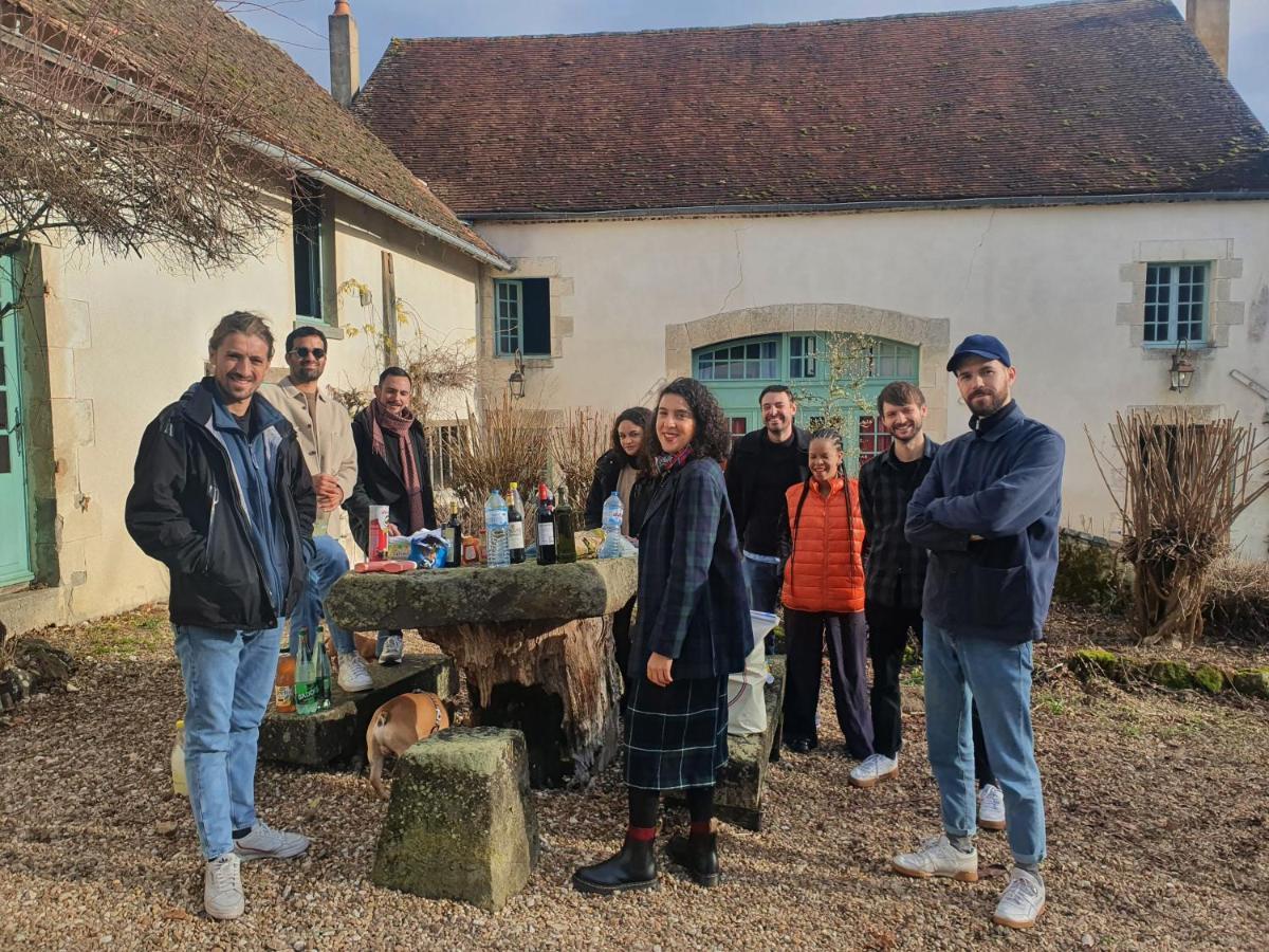 Ferme Equestre & Chambres D'Hotes Gateau Stables Proche Guedelon Saint-Amand-en-Puisaye Buitenkant foto