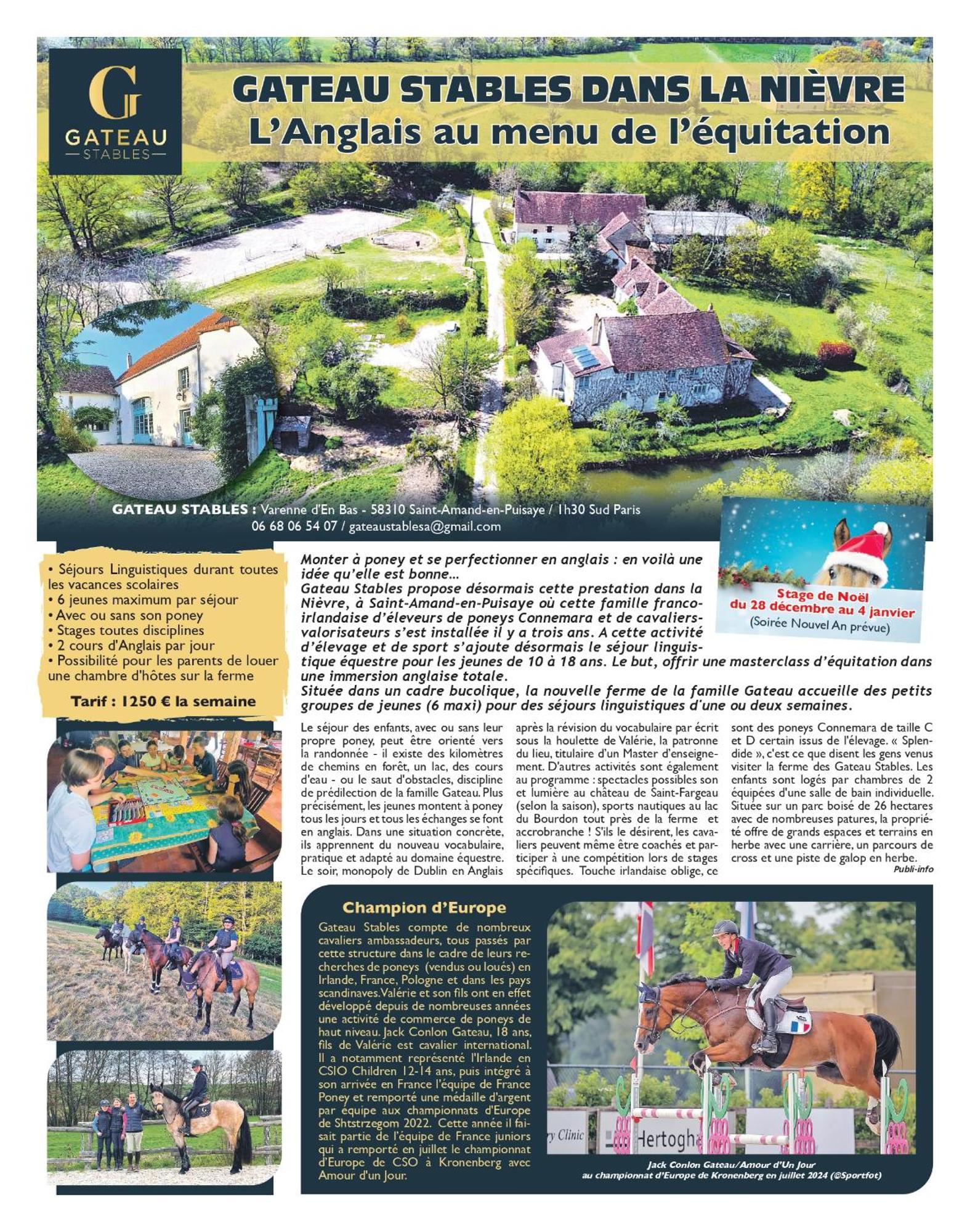 Ferme Equestre & Chambres D'Hotes Gateau Stables Proche Guedelon Saint-Amand-en-Puisaye Buitenkant foto